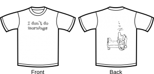 polyphasic sleep T-shirt don't do mornings