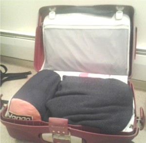 packing the sleeping mat