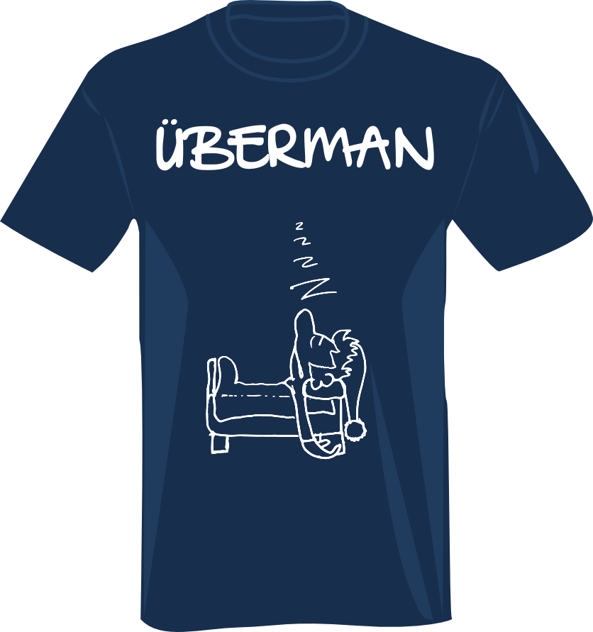 Uberman polyphasic sleeping tshirt